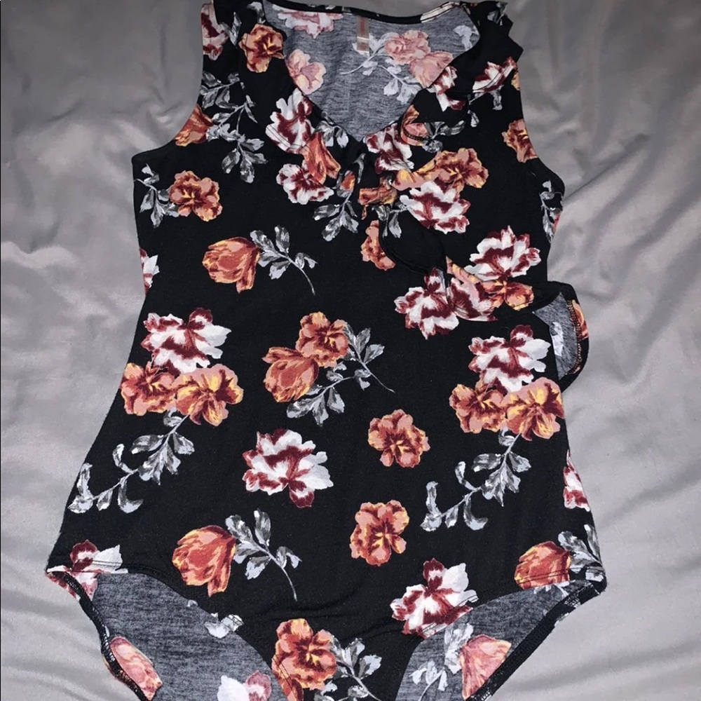 Floral bodysuit